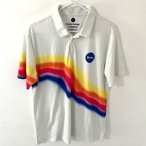 Duvin Design Company Spray Paint Performance Polo, Size: Large